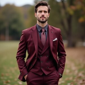 Classic Tailored Business Suit