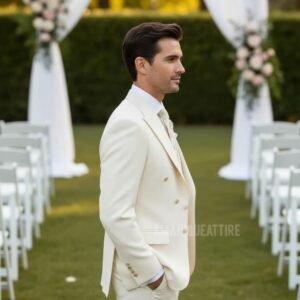 Statement Wool Business Suit