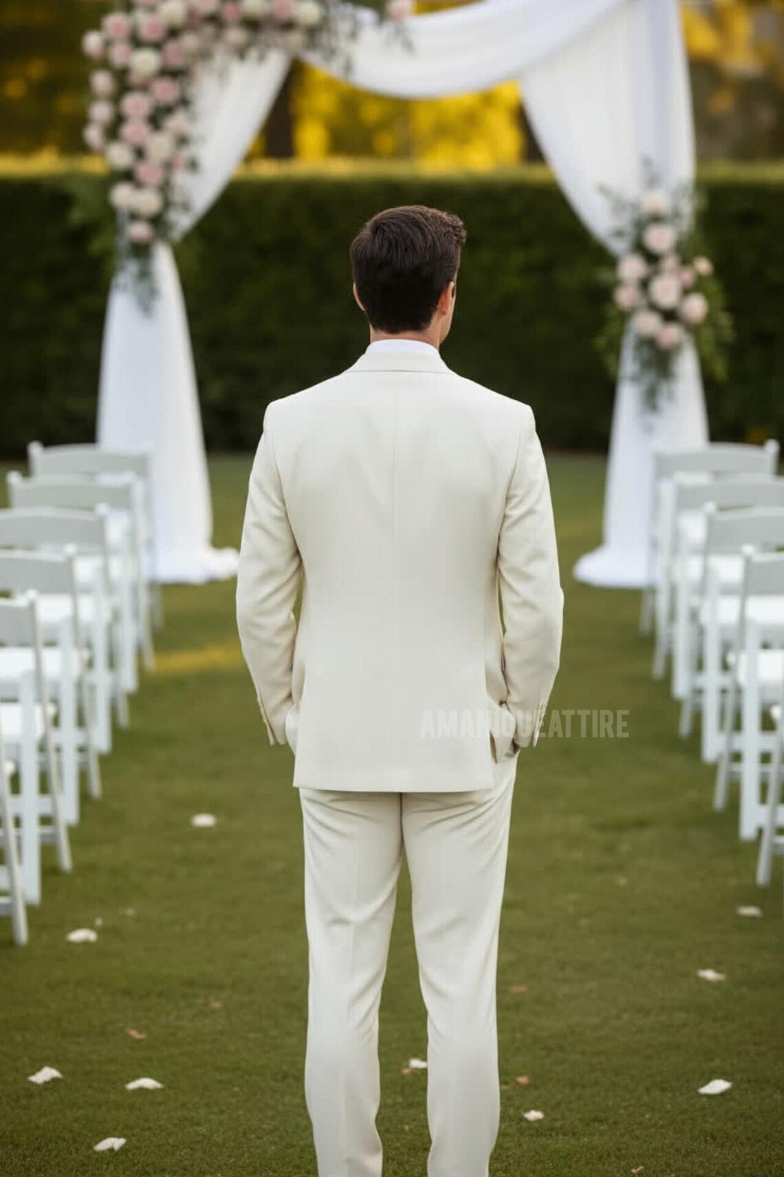 Statement Wool Business Suit - Image 3